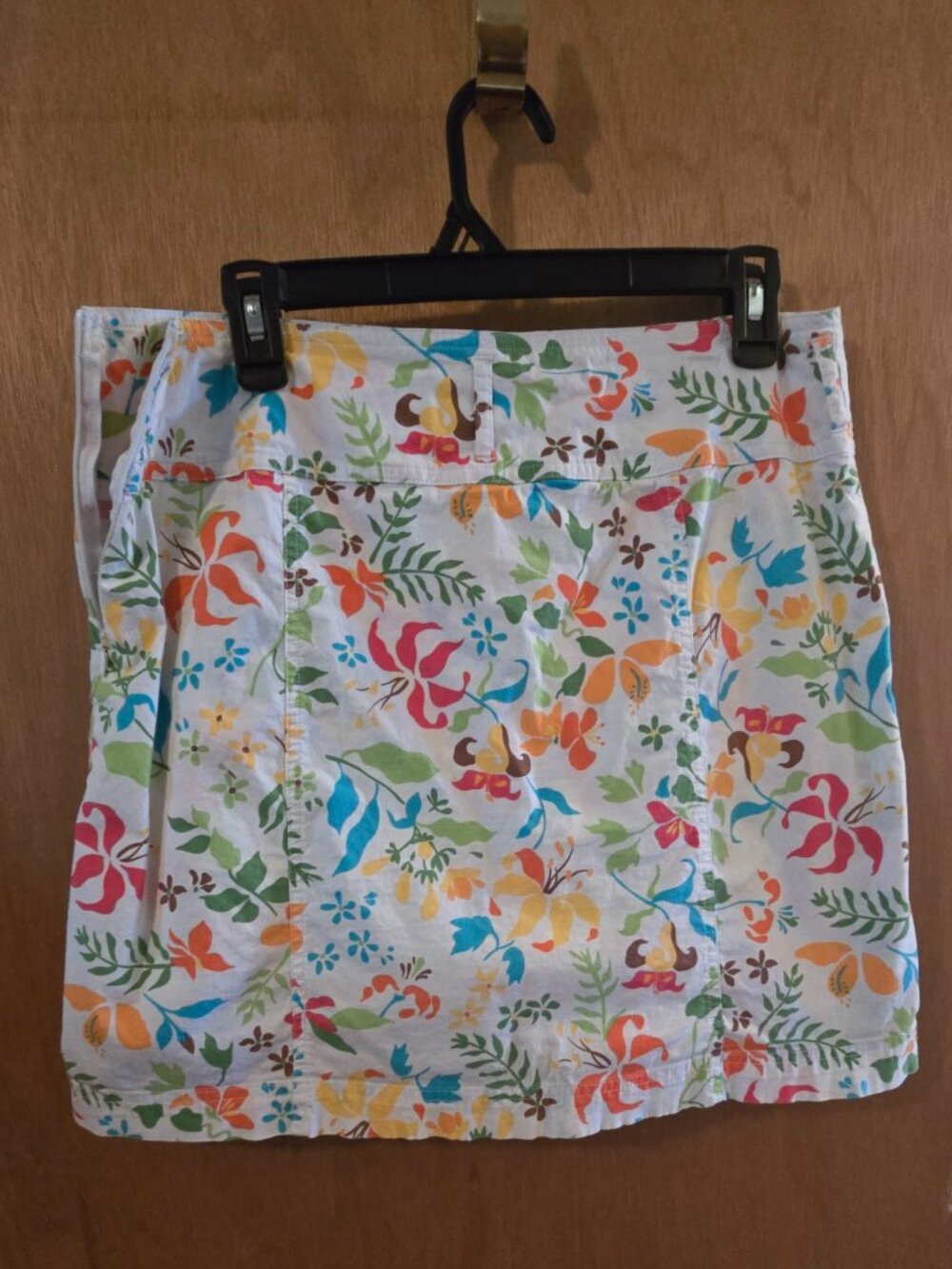 White Stag Multicolor Floral Skort